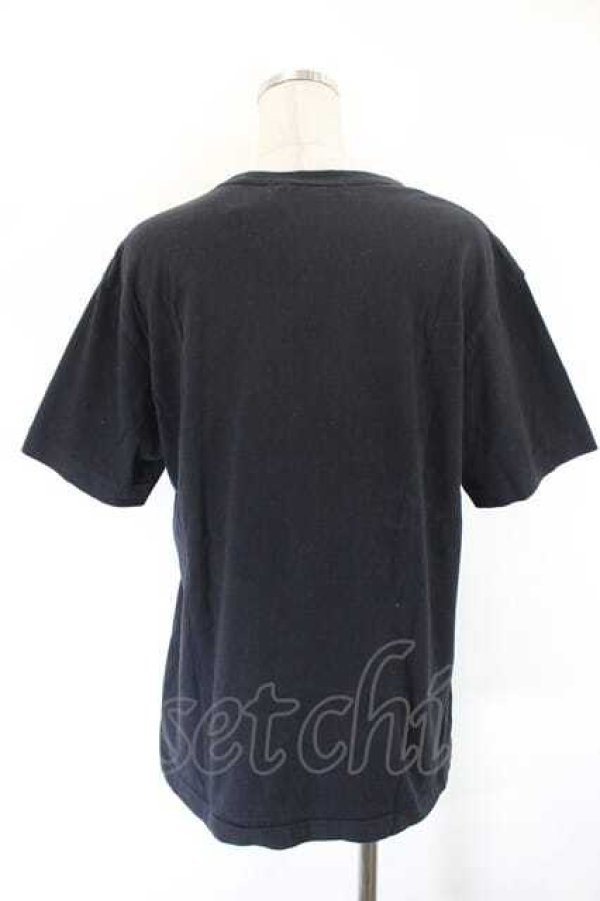 画像2: COMME des GARCONS / 薔薇プリントＴシャツ L 黒Ｘ赤Ｘ白 I-26-07-29-009-to-SA-ZI (2)