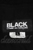画像5: COMME des GARCONS / 刺繍ノーカラージャケット L 黒 I-26-07-29-016-jc-SA-ZI (5)