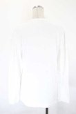 画像2: COMME des GARCONS / ハートワッペン長袖カットソー  白Ｘ黒Ｘ赤Ｘ緑 I-26-07-29-017-to-SA-ZI (2)