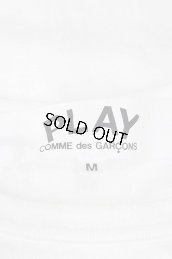 画像6: COMME des GARCONS / ハートワッペン長袖カットソー  白Ｘ黒Ｘ赤Ｘ緑 I-26-07-29-017-to-SA-ZH (6)