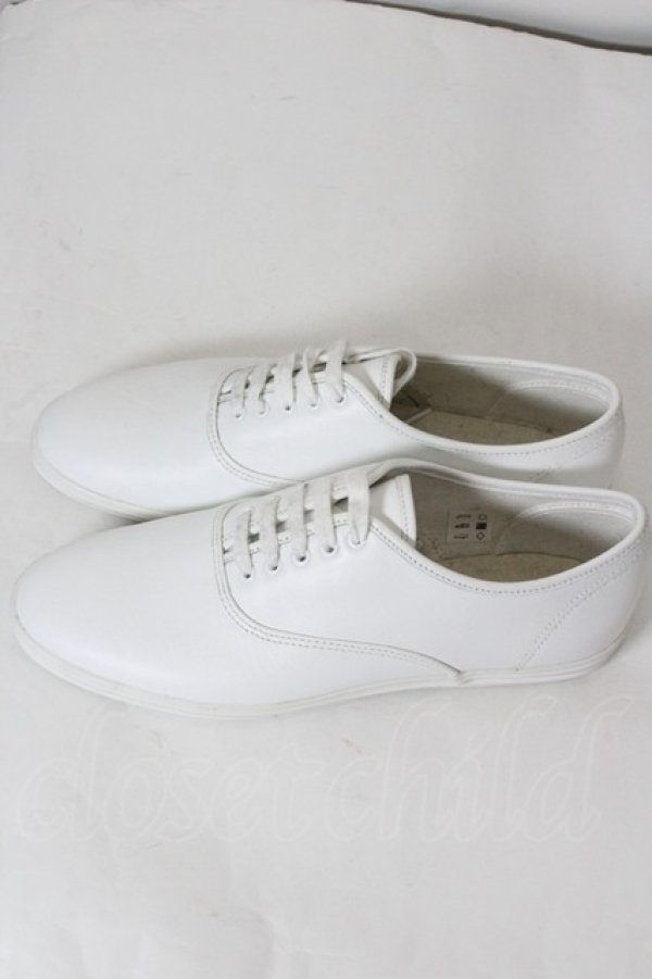 画像2: COMME des GARCONS / オックスフォードシューズ 26CM 白 I-26-10-31-005-sh-SA-ZI (2)