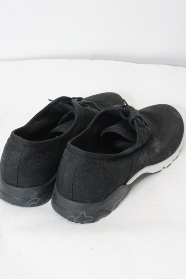 画像3: COMME des GARCONS / キャンバススニーカー 40(約25.5CM) 黒 I-26-10-31-006-sh-SA-ZI (3)