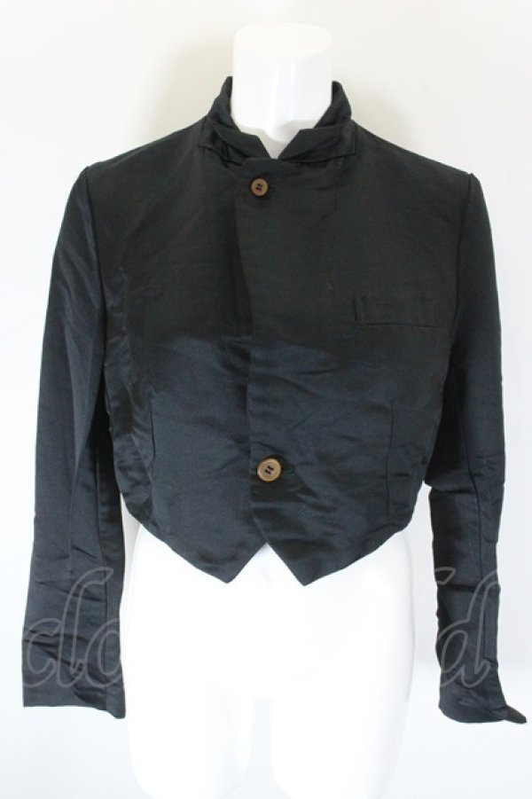 画像1: COMME des GARCONS / ショートジャケット S 黒 I-26-10-31-002-jc-SA-ZI (1)