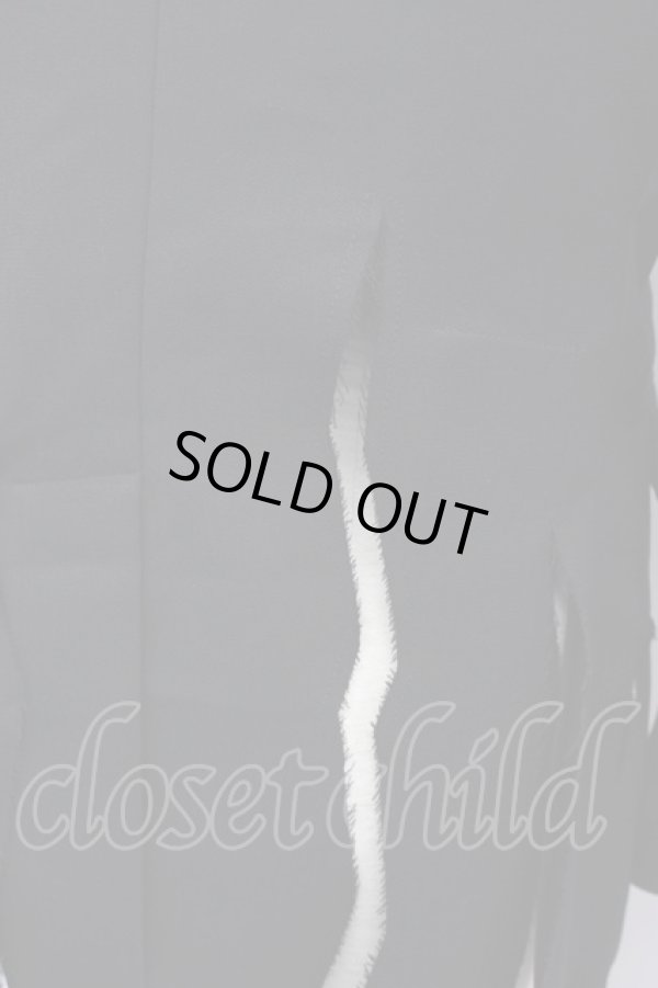 画像3: COMME des GARCONS / フラワーモチーフジャケット XS 黒 T-24-09-25-006-jc-OD-ZH (3)