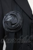 画像4: COMME des GARCONS / フラワーモチーフジャケット XS 黒 T-24-09-25-006-jc-OD-ZH (4)