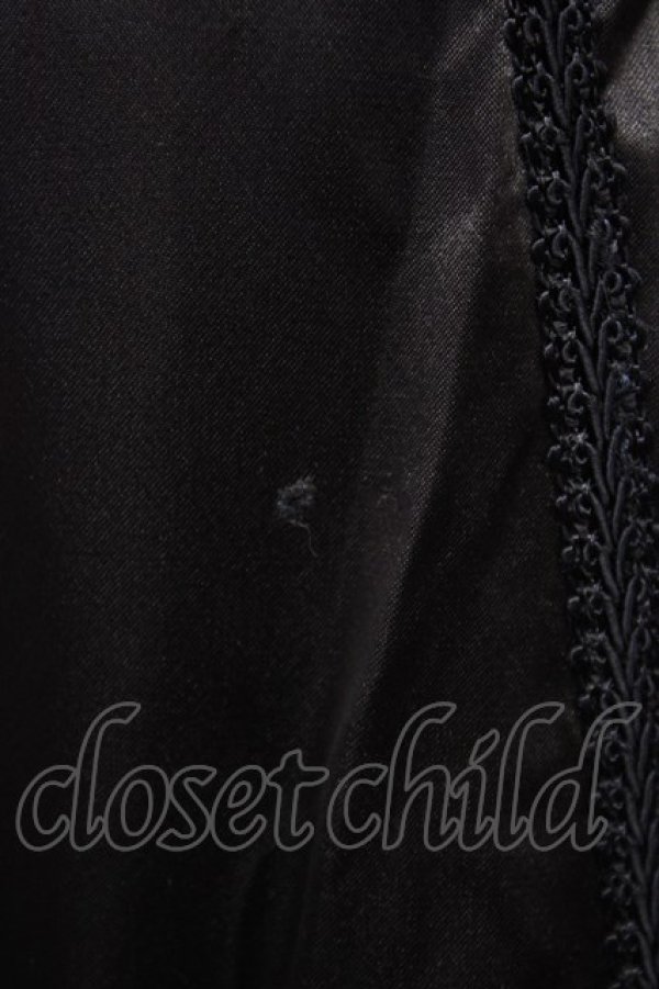 画像4: COMME des GARCONS / サテンワンピース M 黒 T-24-09-25-007-op-IN-ZH (4)