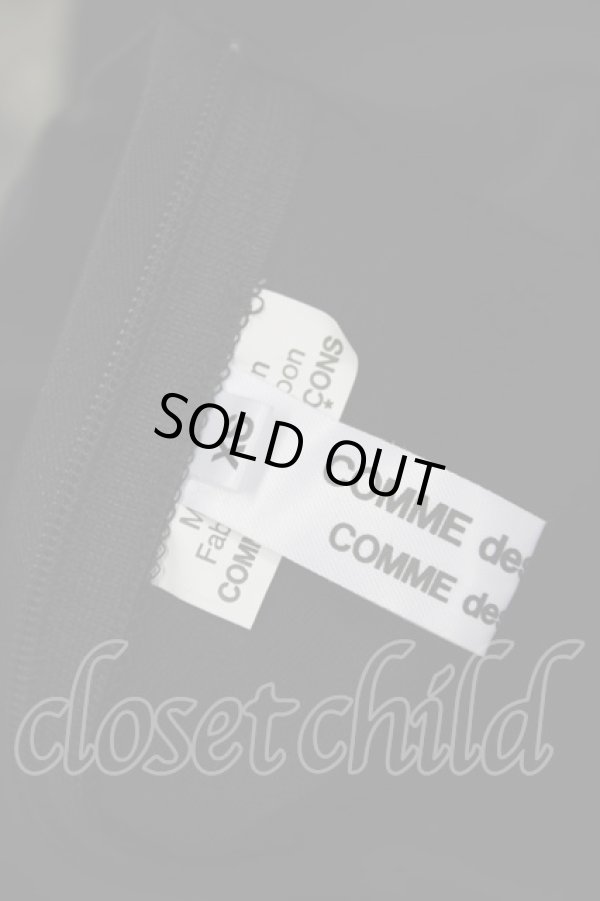 画像4: COMME des GARCONS / レースカラー立体裁断ワンピース XS 黒 T-24-09-25-010-op-OD-ZH (4)