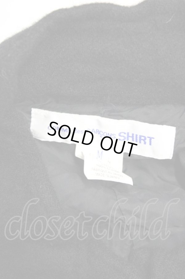 画像6: COMME des GARCONS / ウールジャケット M 黒 T-24-09-25-012-jc-IN-ZH (6)