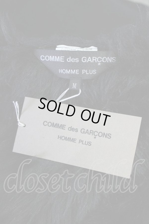 画像5: COMME des GARCONS / ファートリムロングコート M 黒 T-24-09-25-014-co-IN-ZH (5)