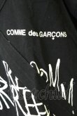 画像3: COMME des GARCONS / クロスデザイン半袖カットソー S ブラック T-26-05-17-020-ts-OD-ZT (3)