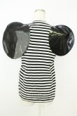 画像2: COMME des GARCONS / ボーダーカットソー S 黒 T-26-05-17-009-to-OD-ZT (2)