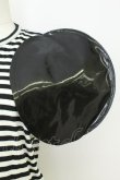 画像3: COMME des GARCONS / ボーダーカットソー S 黒 T-26-05-17-009-to-OD-ZT (3)