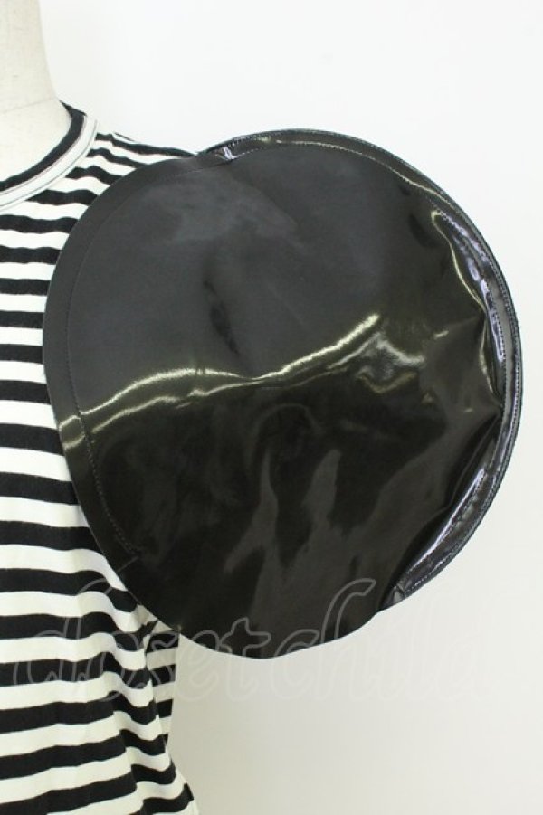 画像3: COMME des GARCONS / ボーダーカットソー S 黒 T-26-05-17-009-to-OD-ZT (3)