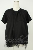 画像1: COMME des GARCONS / チュールカットソー S 黒 T-26-05-17-010-to-OD-ZT (1)