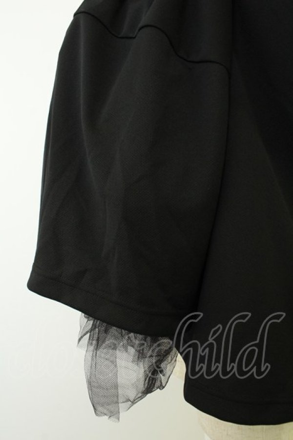 画像3: COMME des GARCONS / チュールカットソー S 黒 T-26-05-17-010-to-OD-ZT (3)