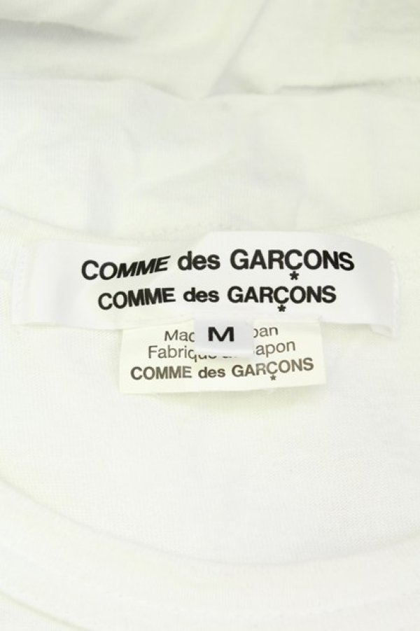 画像6: COMME des GARCONS / ティアードカットソー M 白 T-26-05-17-001-to-OD-ZT (6)