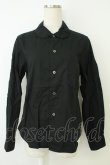 画像1: COMME des GARCONS / ラウンドカラーシャツ S 黒 T-26-05-17-012-to-OD-ZT (1)