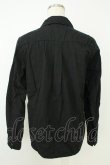 画像2: COMME des GARCONS / ラウンドカラーシャツ S 黒 T-26-05-17-012-to-OD-ZT (2)