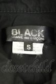 画像4: COMME des GARCONS / ラウンドカラーシャツ S 黒 T-26-05-17-012-to-OD-ZT (4)