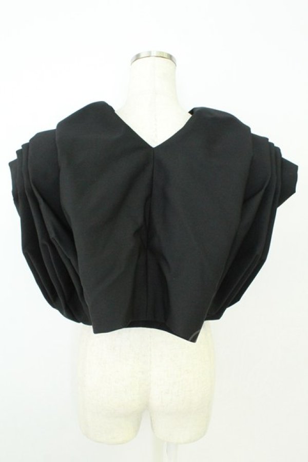 画像2: COMME des GARCONS / 立体裁断トップス S 黒 T-26-05-17-014-to-OD-ZT (2)