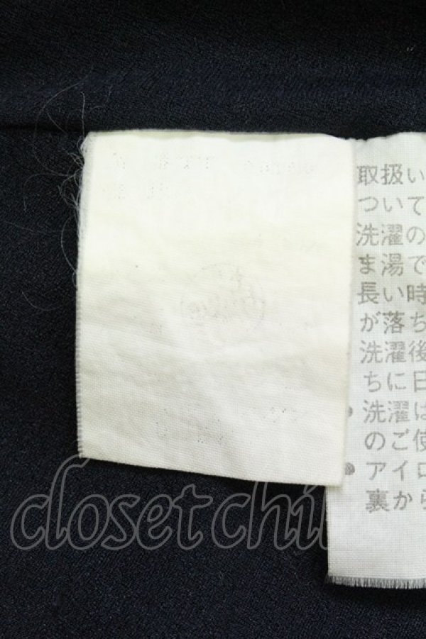 画像7: COMME des GARCONS /レイヤード変形ワンピース  紺 T-26-05-17-015-op-OD-ZT (7)