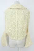 画像2: COMME des GARCONS / フラワーレースジャケット L 生成 T-26-05-17-002-jc-OD-ZT (2)