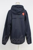 画像2: COMME des GARCONS / フルジップナイロンジャケット XL ネイビー T-26-09-04-005-jc-IN-ZT (2)