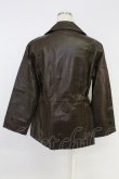 画像2: COMME des GARCONS / ポリジャケット  茶 T-26-09-04-006-jc-OD-ZT (2)