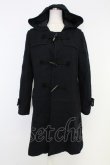 画像1: COMME des GARCONS / ダッフルコート S 黒 T-26-09-04-007-co-SA-ZT (1)