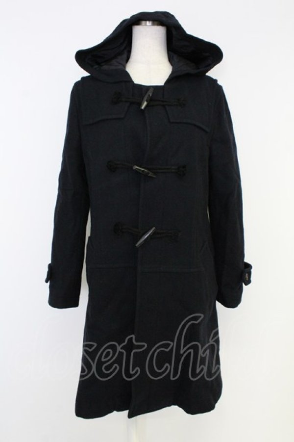 画像1: COMME des GARCONS / ダッフルコート S 黒 T-26-09-04-007-co-SA-ZT (1)