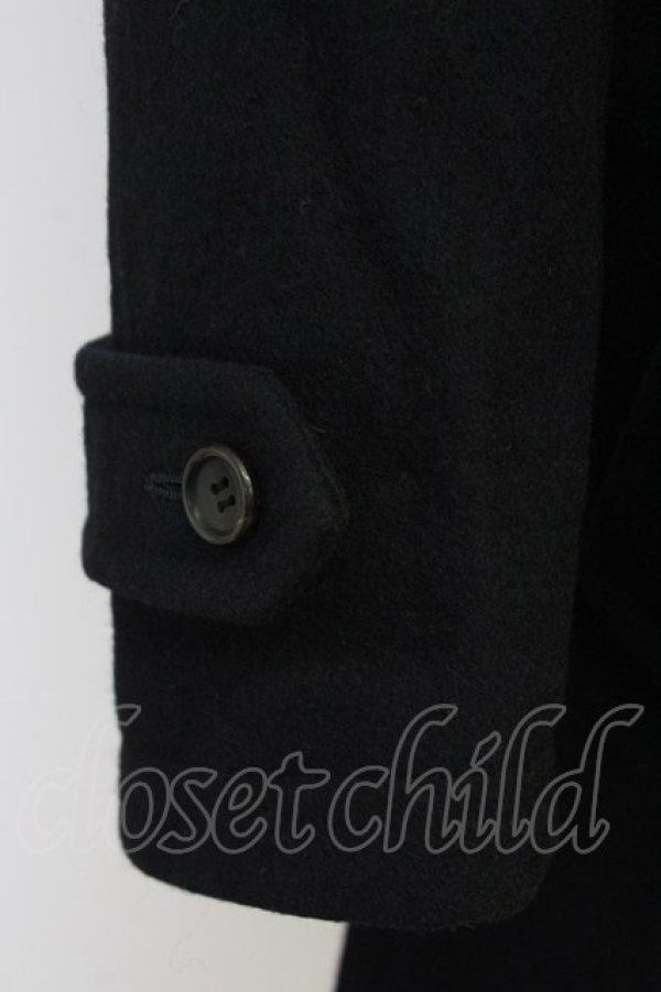 画像4: COMME des GARCONS / ダッフルコート S 黒 T-26-09-04-007-co-SA-ZT (4)