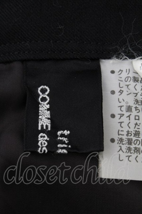画像5: COMME des GARCONS /アシンメトリープリーツスカート M ブラック T-26-09-04-009-sk-SA-ZT (5)
