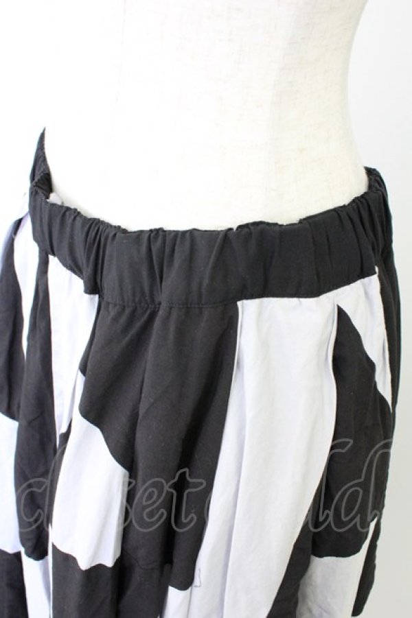 画像3: COMME des GARCONS / 切替ボリュームスカート S 黒Ｘグレー T-26-09-04-010-sk-SA-ZT (3)