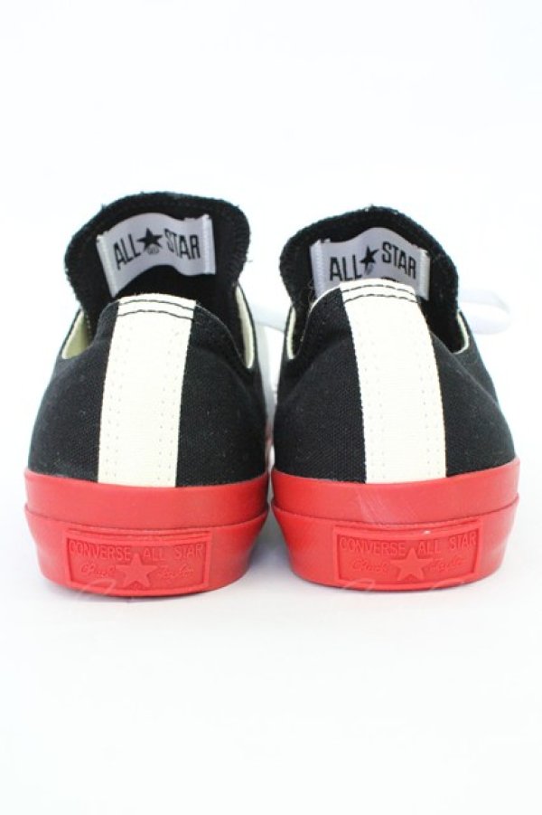 画像2: COMME des GARCONS / Ｃｈｕｃｋ　Ｔａｙｌｏｒ　Ｌｏｗ　スニーカー 26cm ブラックｘレッド T-26-09-04-013-sh-IN-ZT (2)