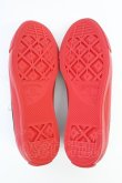 画像4: COMME des GARCONS / Ｃｈｕｃｋ　Ｔａｙｌｏｒ　Ｌｏｗ　スニーカー 26cm ブラックｘレッド T-26-09-04-013-sh-IN-ZT (4)