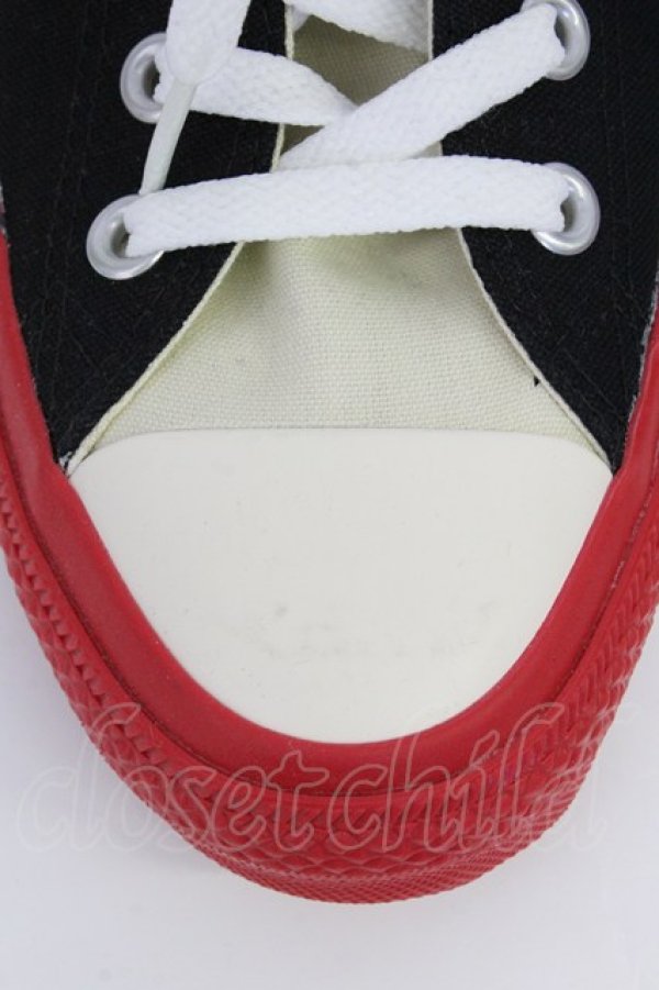 画像5: COMME des GARCONS / Ｃｈｕｃｋ　Ｔａｙｌｏｒ　Ｌｏｗ　スニーカー 26cm ブラックｘレッド T-26-09-04-013-sh-IN-ZT (5)