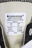 画像6: COMME des GARCONS / Ｃｈｕｃｋ　Ｔａｙｌｏｒ　Ｌｏｗ　スニーカー 26cm ブラックｘレッド T-26-09-04-013-sh-IN-ZT (6)