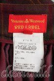 画像3: ヴィヴィアンウエストウッド 中古 / タータンチェックバッスルスカート 38（7号相当） 緑ｘエンジ  H-26-07-12-020-sk-OD-ZH (3)
