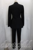 画像2: ヴィヴィアンウエストウッド 中古 / ダブルセットアップ UK10（9号相当） 黒  H-26-07-12-023-su-OD-ZH (2)