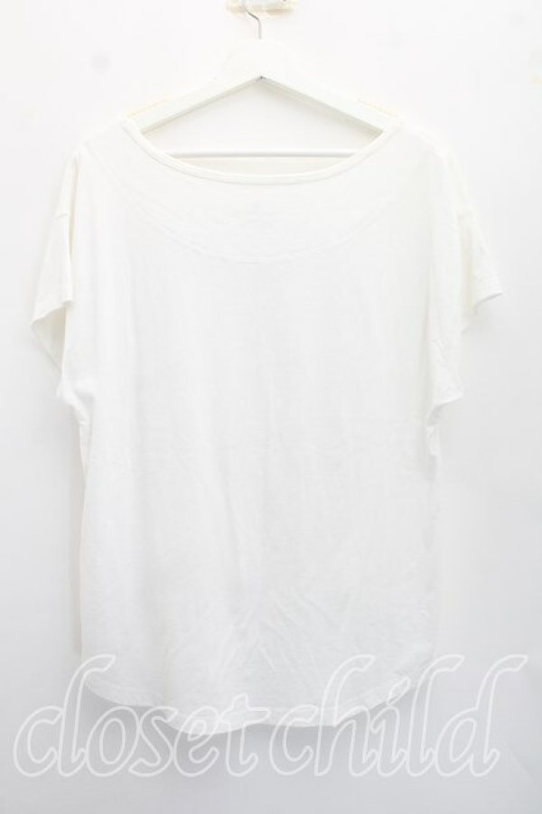 画像2: ANGLOMANIA 中古 / HOPE FAITH LOVEカットソー M 白  H-26-07-12-026-to-OD-ZH (2)