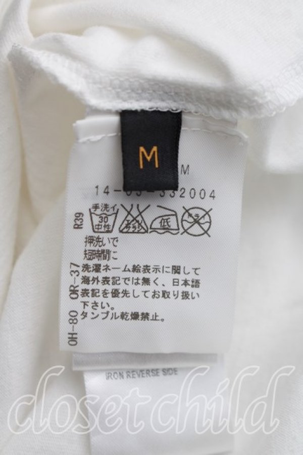 画像4: ANGLOMANIA 中古 / HOPE FAITH LOVEカットソー M 白  H-26-07-12-026-to-OD-ZH (4)