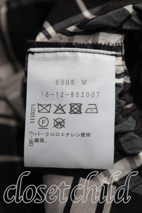 画像4: ヴィヴィアンウエストウッド 中古 / タータンチェックトップス 00（ワンサイズ） 黒  H-26-07-12-027-to-OD-ZH (4)