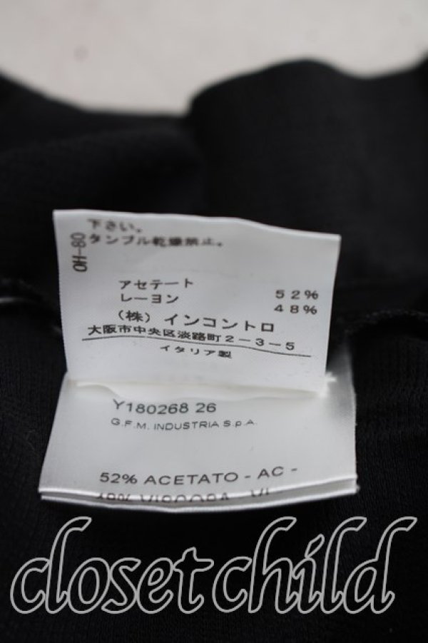 画像5: ANGLOMANIA 中古 / 変形カットソーワンピ 38（7号相当） 黒  H-26-07-12-003-op-OD-ZH (5)