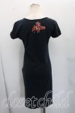 画像2: ANGLOMANIA 中古 / ロゴptカットソーワンピ S 黒  H-26-07-12-004-op-OD-ZH (2)