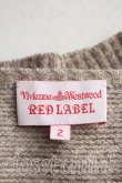 画像3: ヴィヴィアンウエストウッド 中古 / 単色オーブ刺繍ニット 2（9号相当） ベージュ  H-26-07-12-031-to-OD-ZH (3)