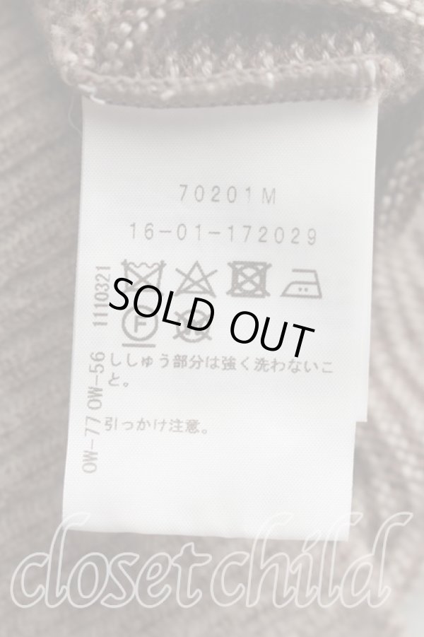 画像4: ヴィヴィアンウエストウッド 中古 / 単色オーブ刺繍ニット 2（9号相当） ベージュ  H-26-07-12-031-to-OD-ZH (4)