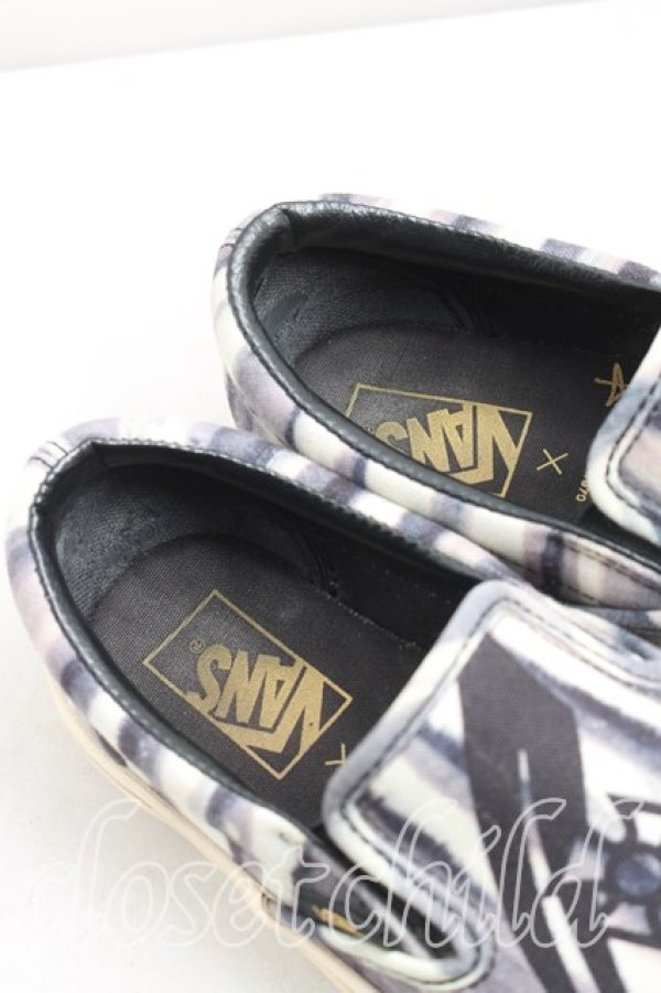 画像6: ANGLOMANIA×VANS 中古 / アナーキーストライプシューズ 23.5cm相当 灰  H-26-07-12-044-sh-OD-ZH (6)