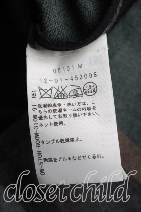 画像5: ヴィヴィアンウエストウッド 中古 / タータンチェック変形コート 38（7号相当） 緑  H-26-07-12-007-co-OD-ZH (5)