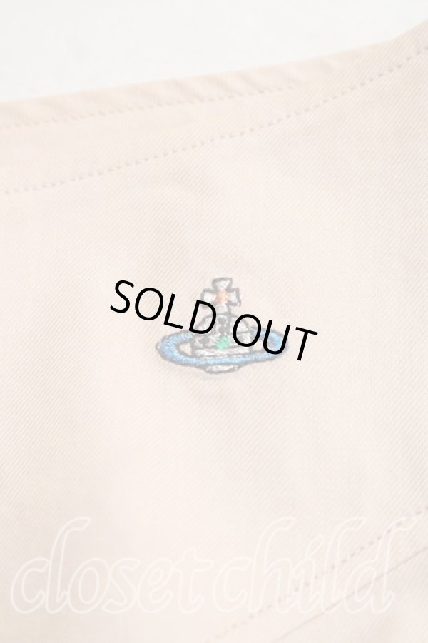 画像6: ヴィヴィアンウエストウッド MAN 中古 / カラーオーブ刺繍パジャマパンツ M 茶  H-26-07-12-008-pa-OD-ZH (6)