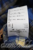 画像5: ヴィヴィアンウエストウッド 中古 / ブロッキングチェックシャツ 00（ワンサイズ） 青ｘ茶  H-26-07-12-014-bl-OD-ZH (5)